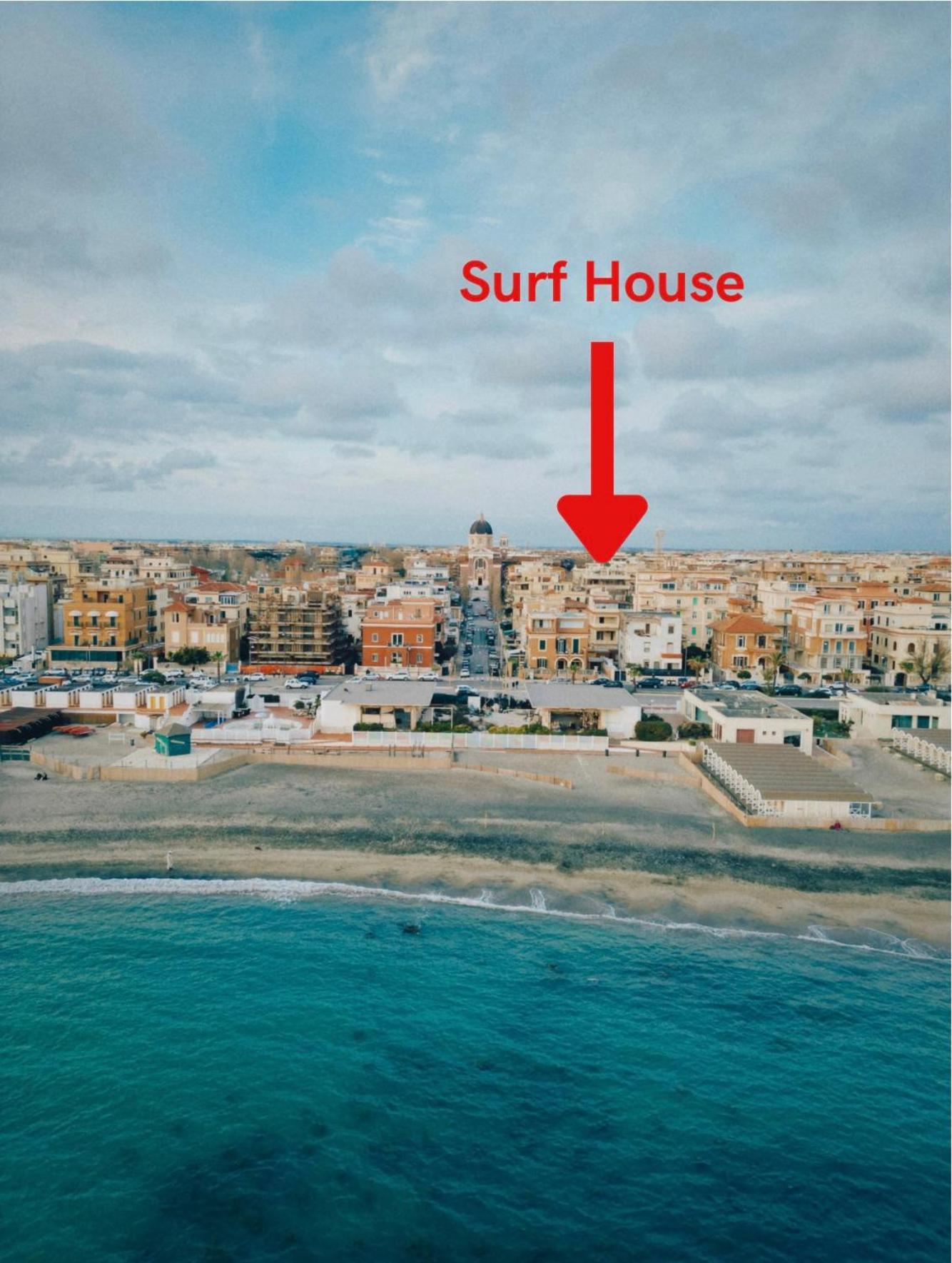Appartement Surf House à Ostie Extérieur photo